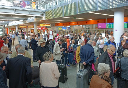 Arrivée à Varsovie